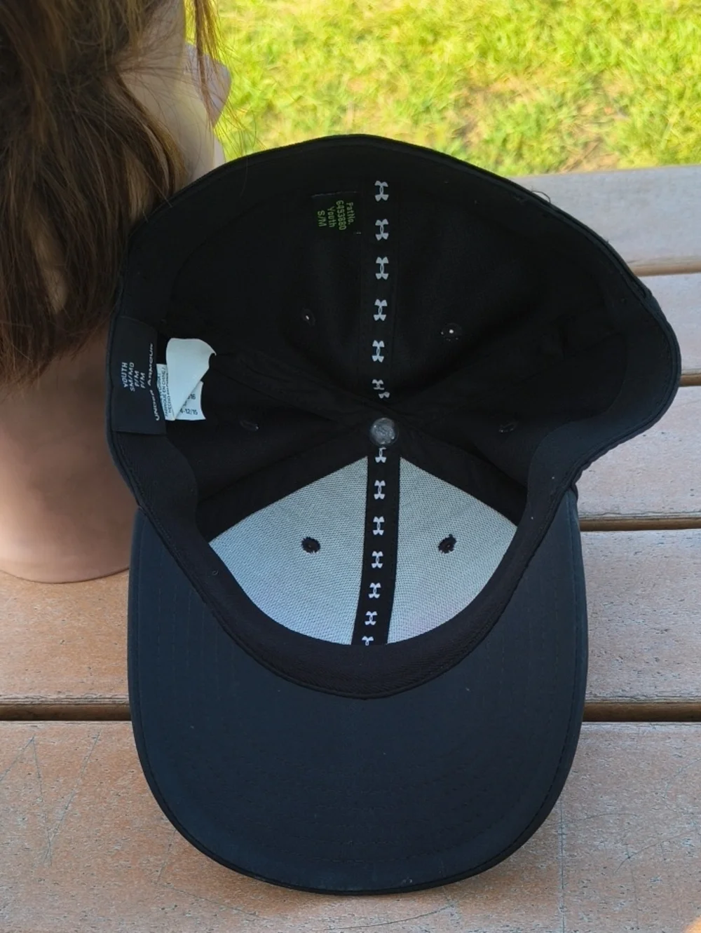 Under Armour Printed Logo Fitted Youth Hat Cap S-M